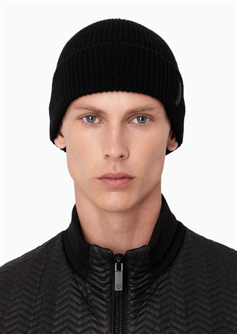 armani winter hat.